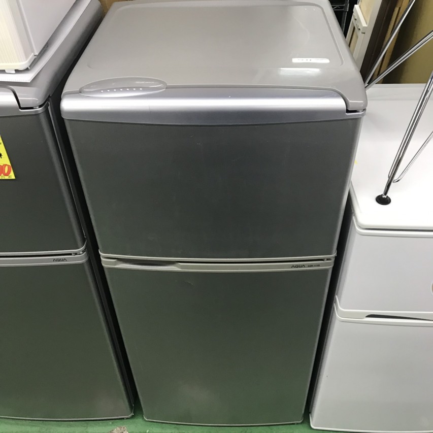 AQUA 2015年製 2ドア冷凍冷蔵庫 AQR-111D